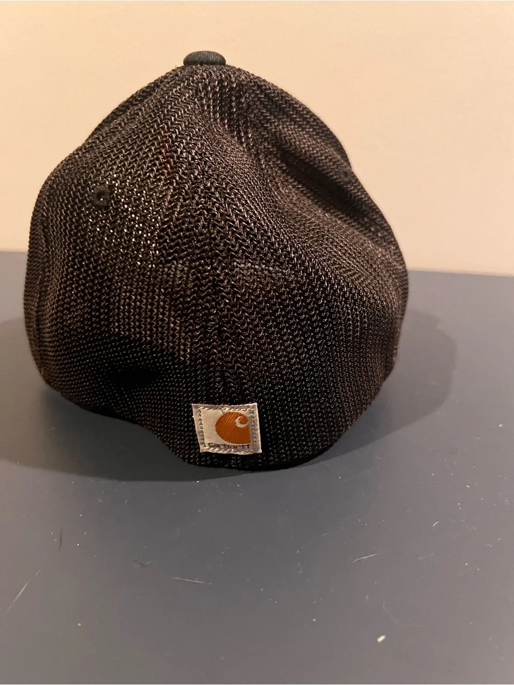Carhartt Black Cap with Yellow Logo Embroidery